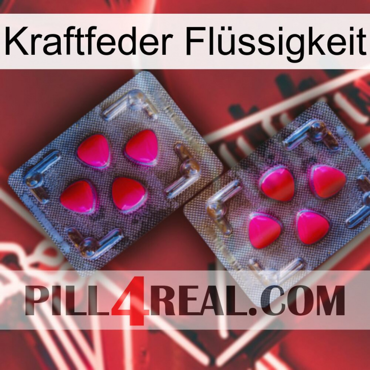 Kraftfeder Flüssigkeit 15